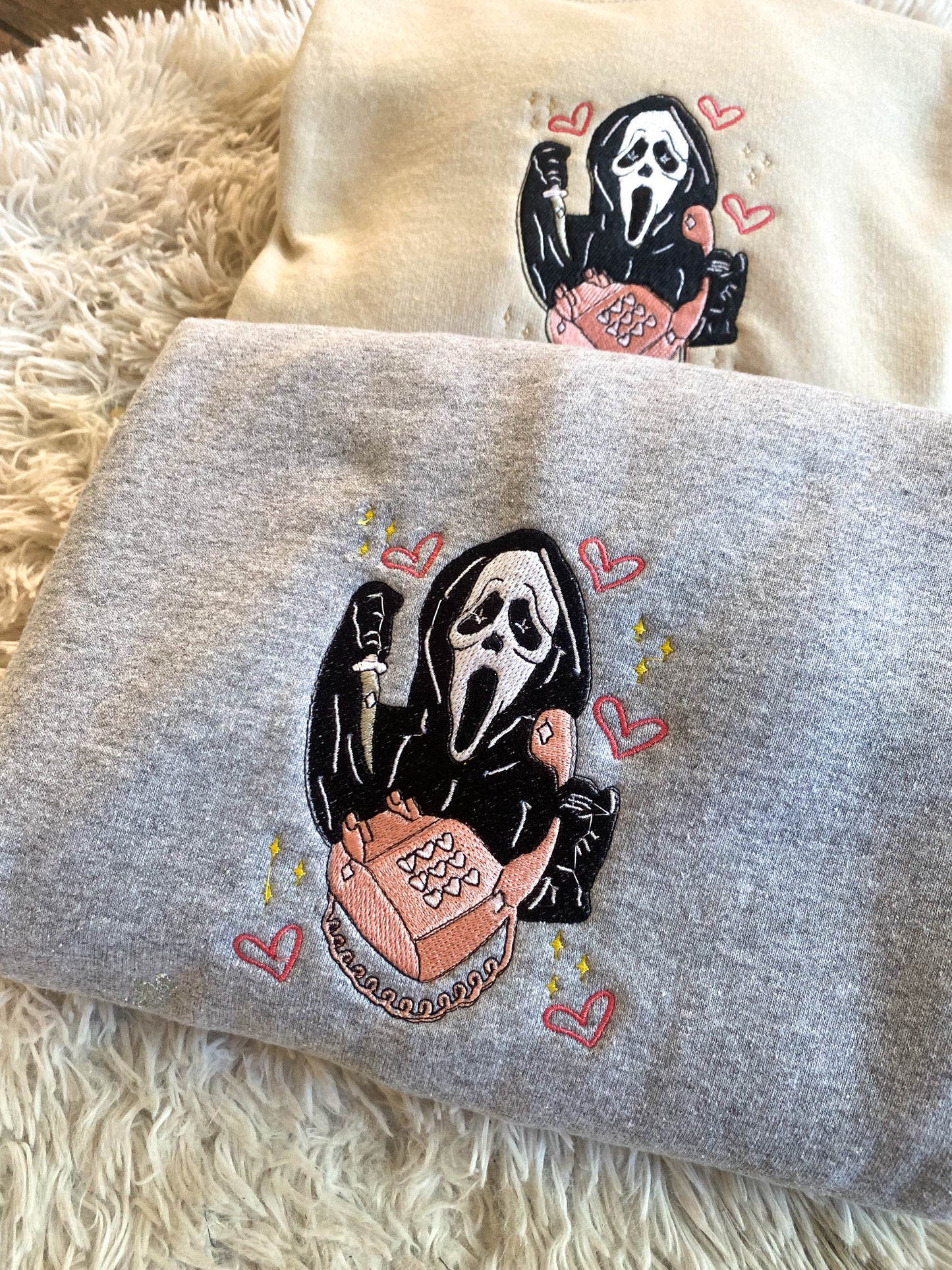 Ghost face crewneck