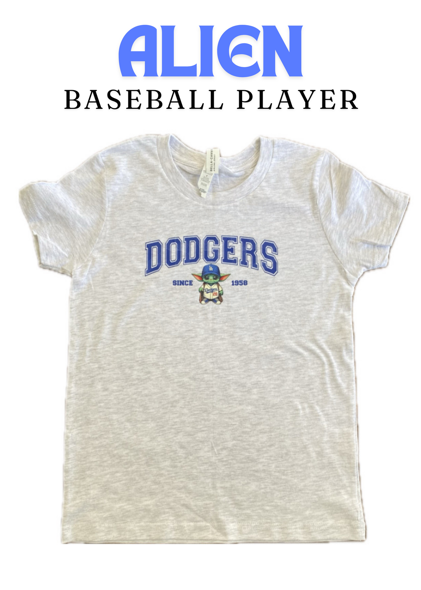 Alien baseball player-kids youth