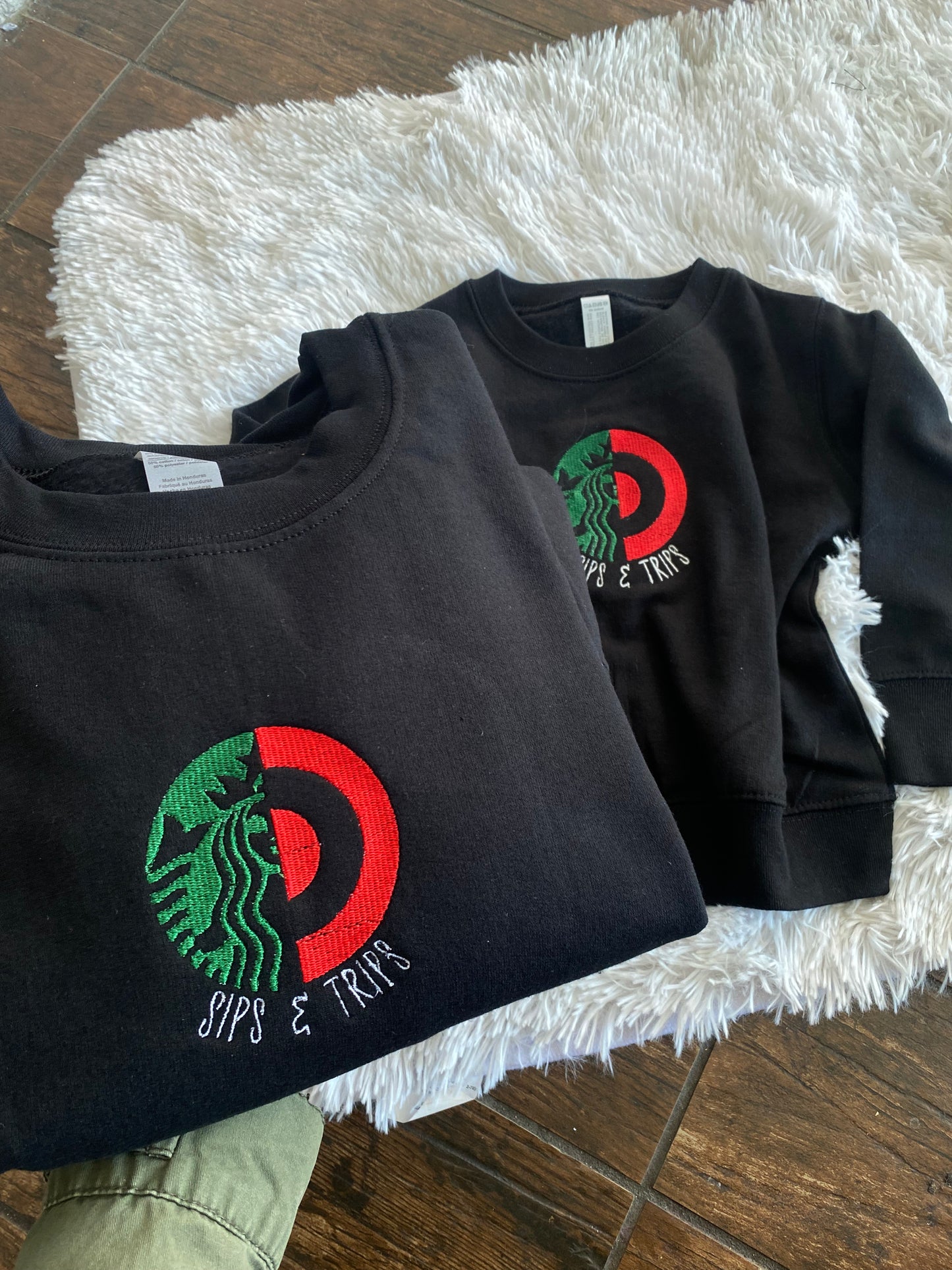 Sips and trips black Adult